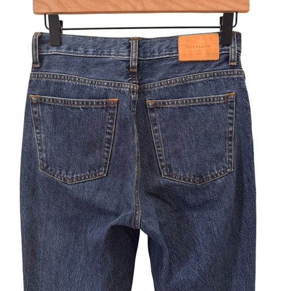Everlane The 90's Cheeky Jean in "Deep Atlantic" 100% Organic Cotton Ankle Sz 25 - Picture 11 of 14